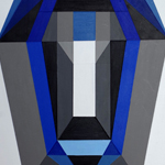 Crucifix Blue